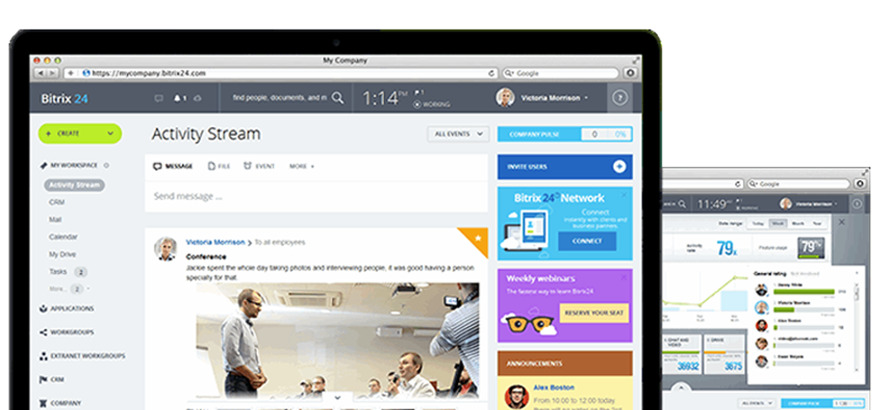 activity stream bitrix24