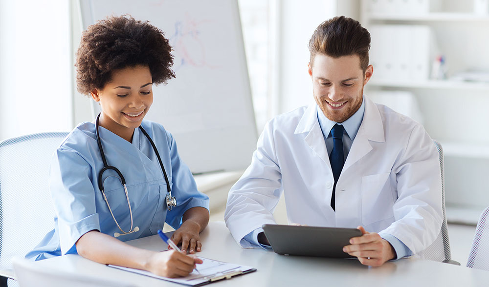 smiling doctors